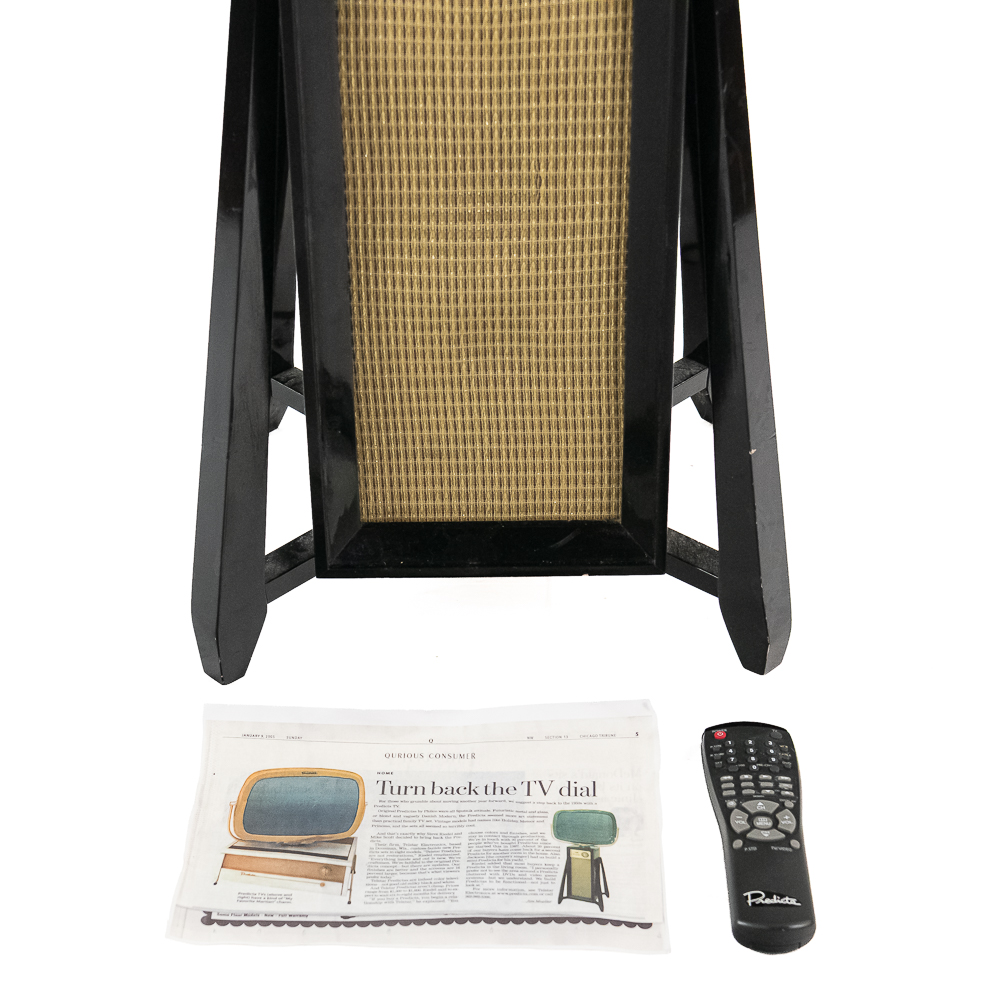 24" Gold Telstar Predicta Danish Modern MCM TV