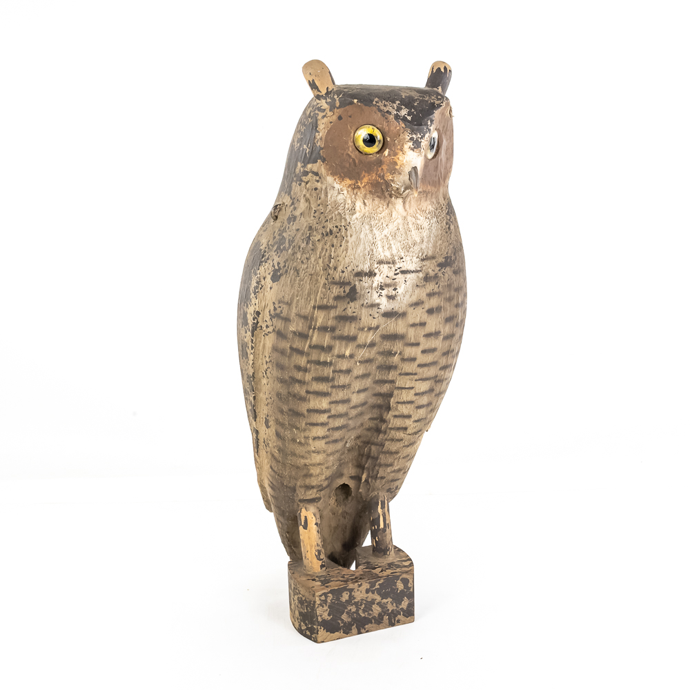 Herter's Great Horned Owl Decoy
