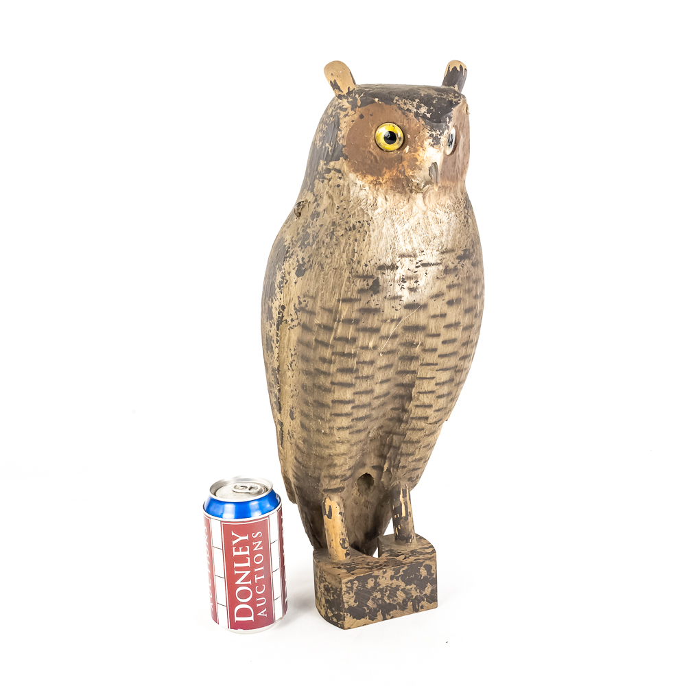 Herter's Great Horned Owl Decoy