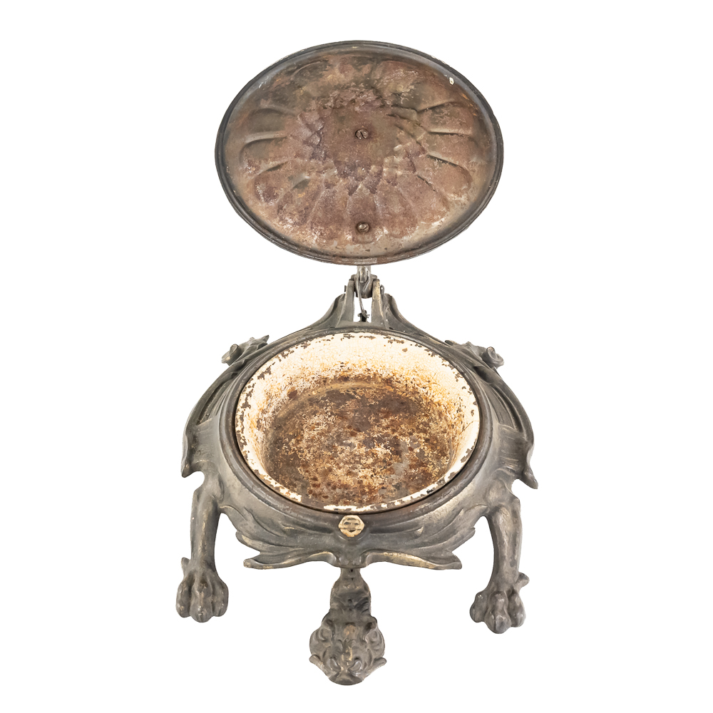 Bradley & Hubbard Mechanical Turtle Spittoon