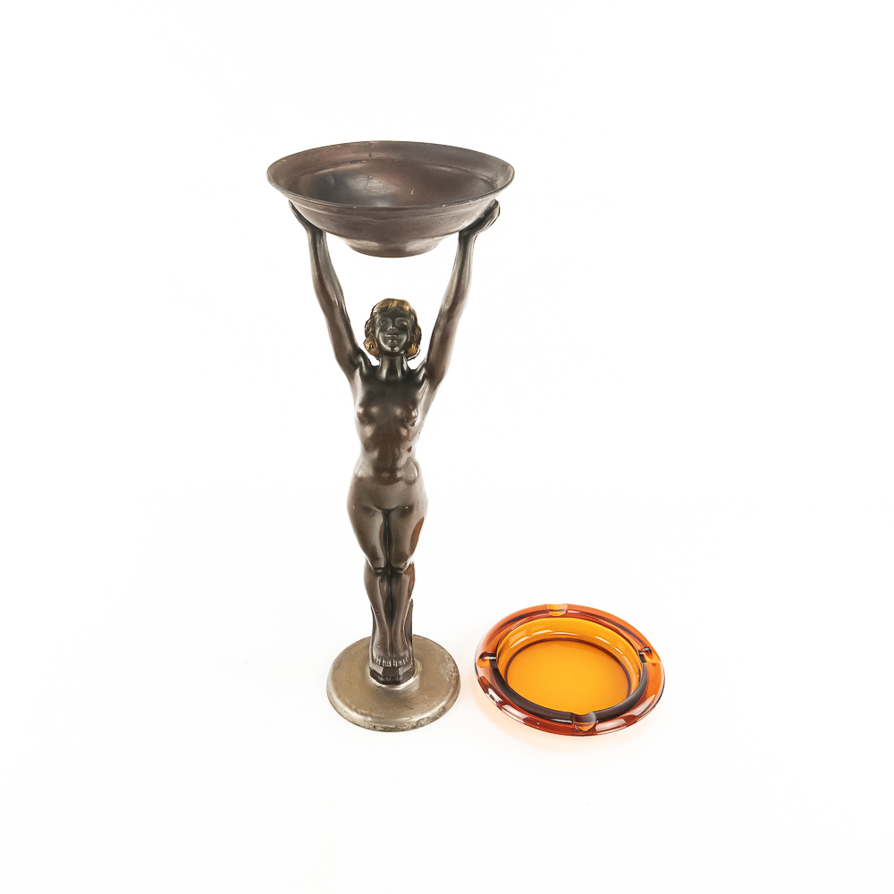 Vintage Art Deco Smoking Stand