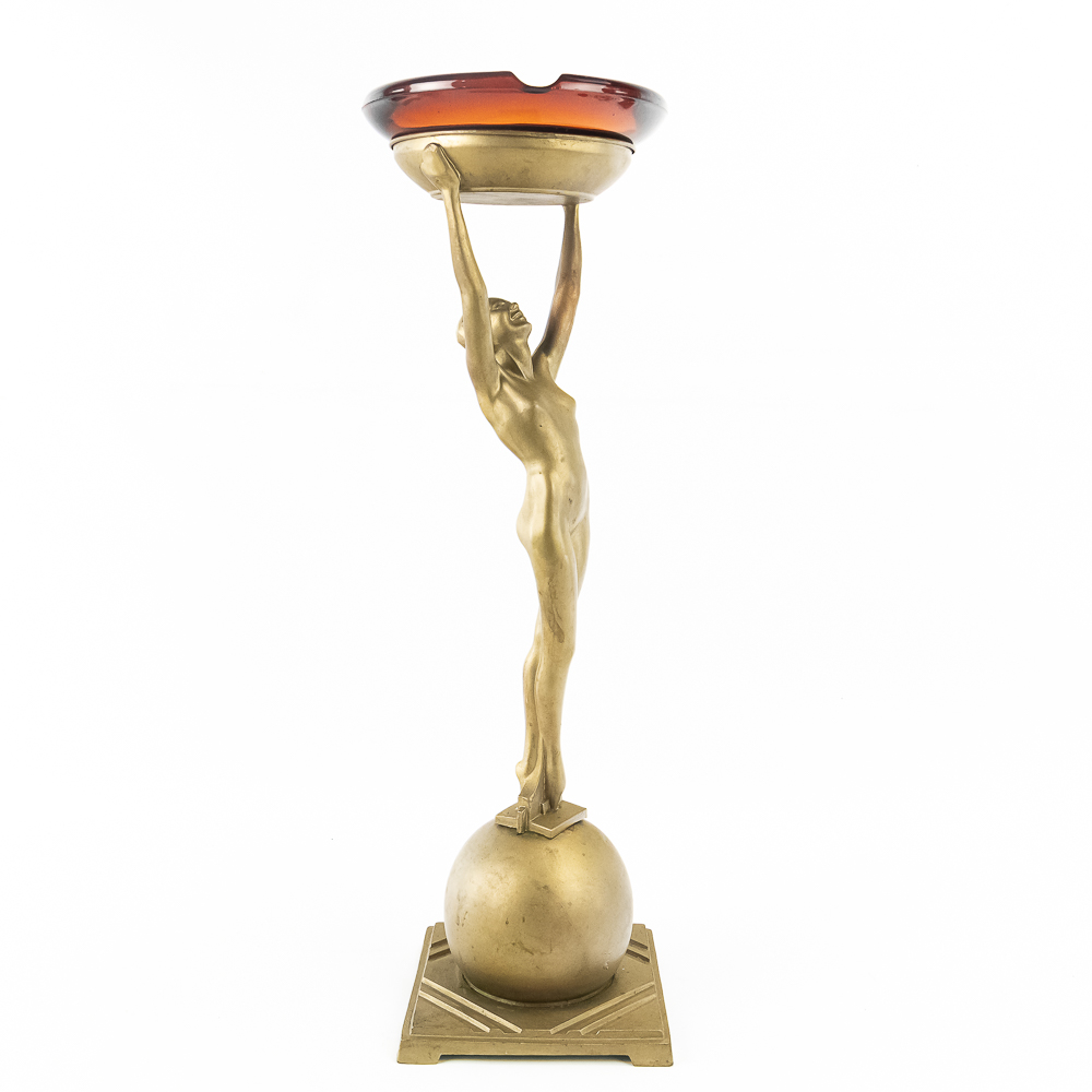 1920s Frankart Art Deco Smoking Stand