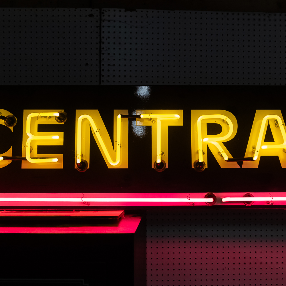 Contemporary "Chevrolet" Smith's Garage Neon Sign