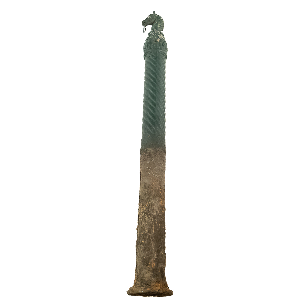 Antique Cast Iron Horse Hitching Post