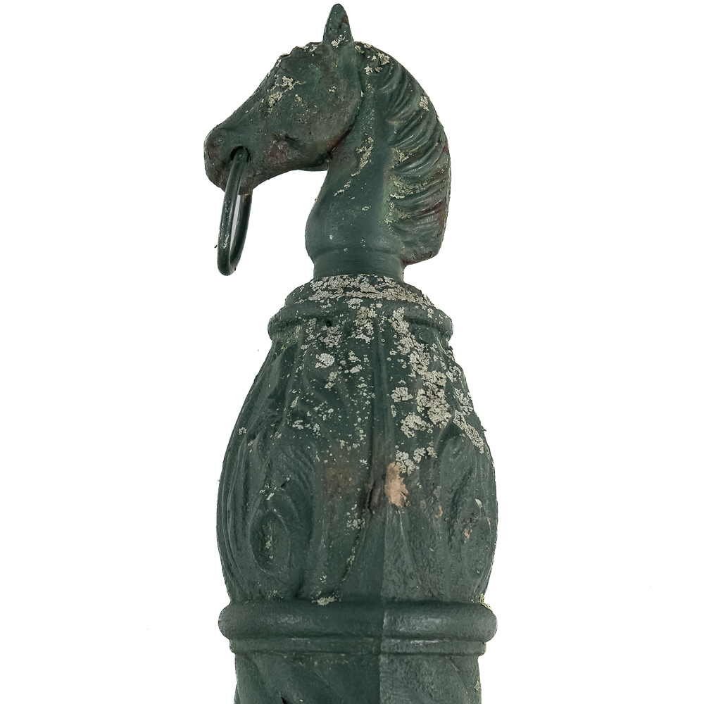 Antique Cast Iron Horse Hitching Post