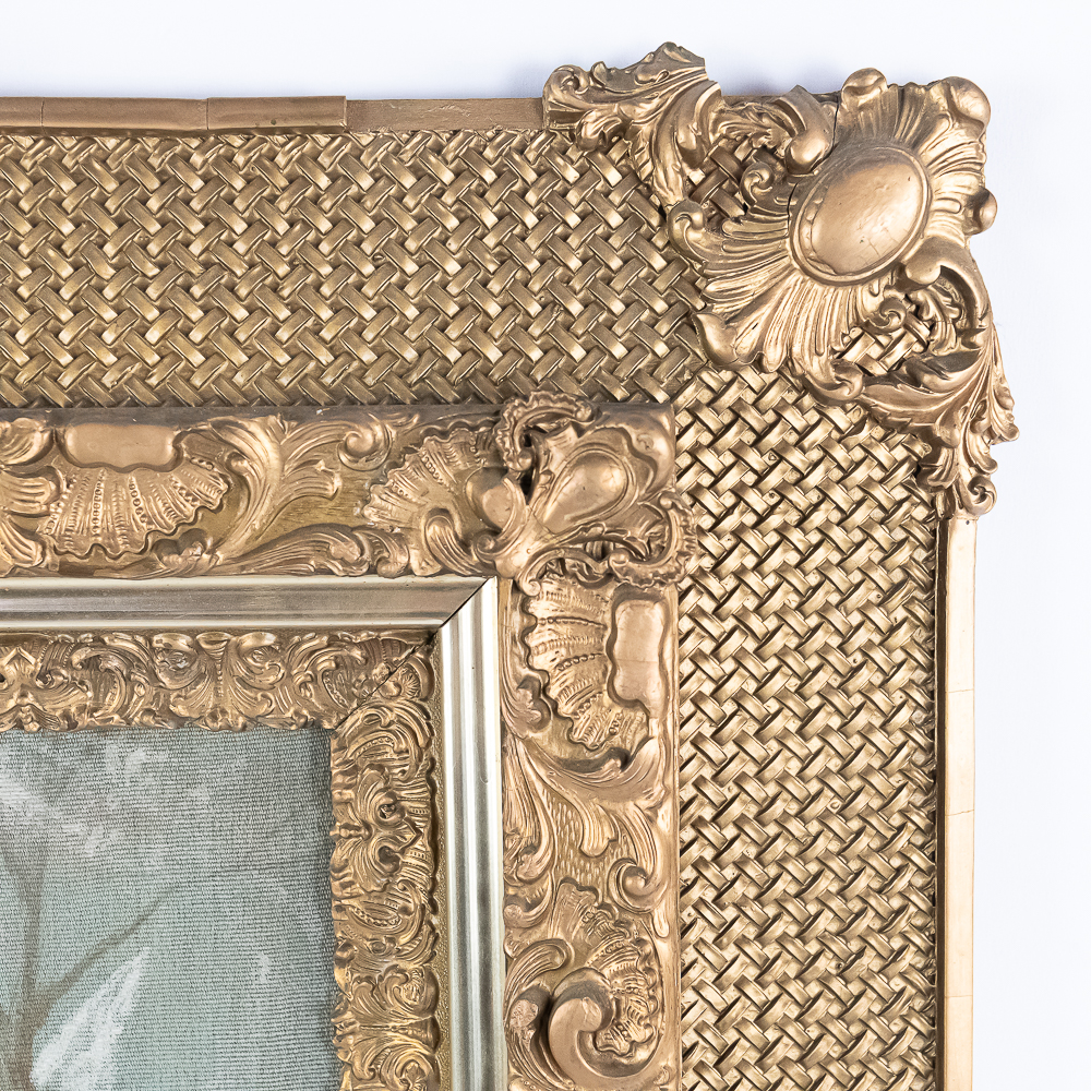Framed Antique Painting "Allegory of Music"