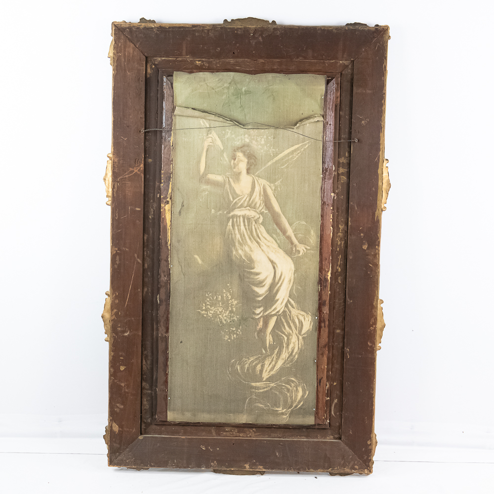 Framed Antique Painting "Allegory of Music"