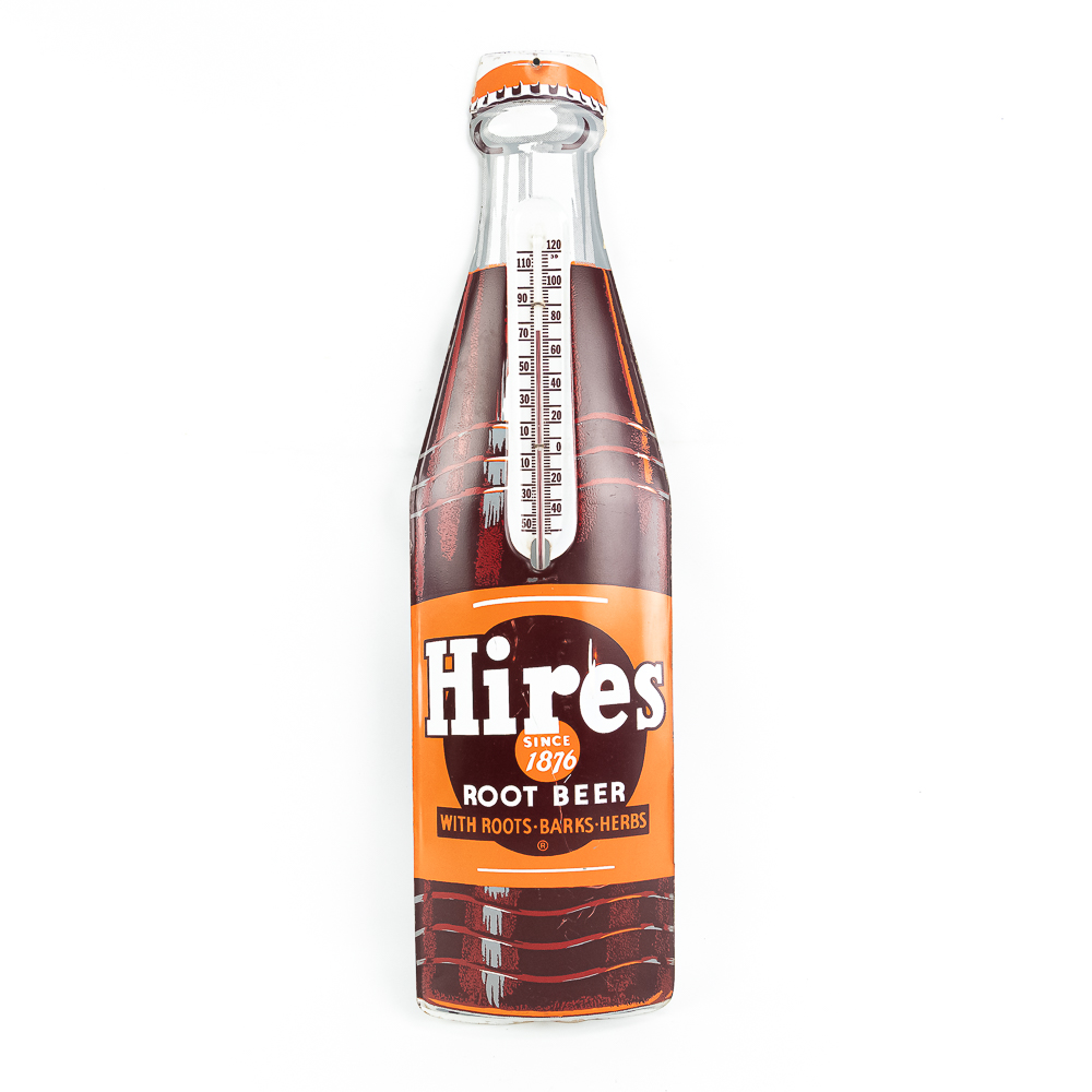 29" Drink Hires Root Beer Advertising Thermometer