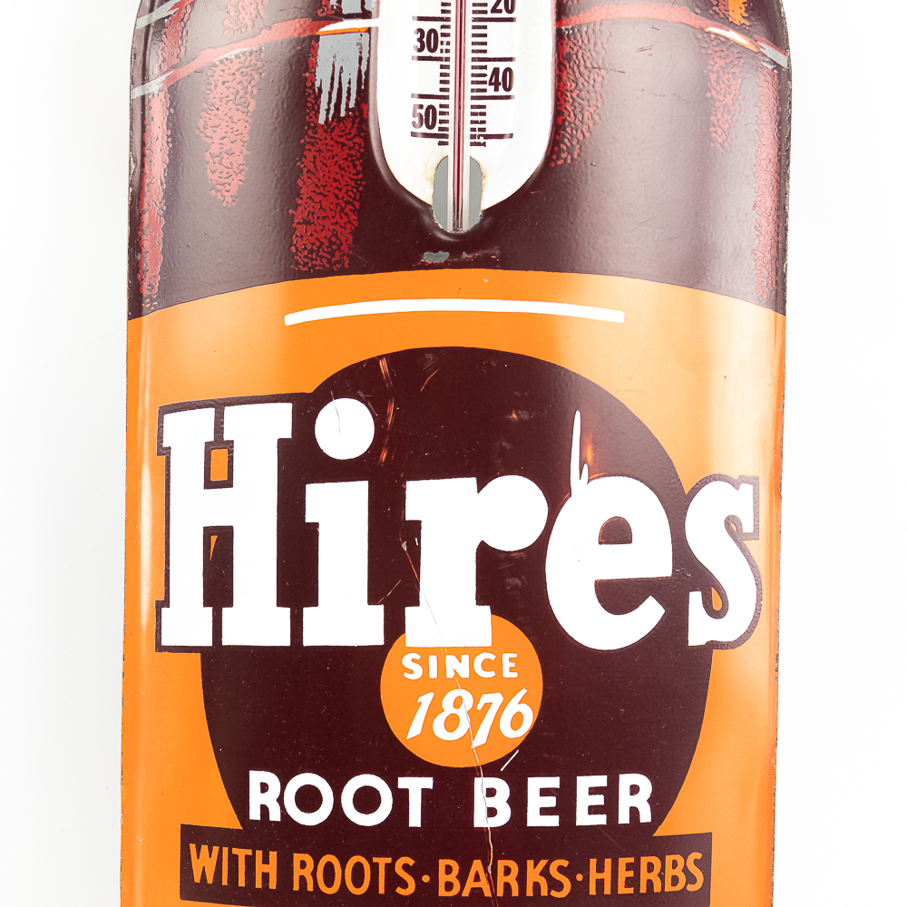 29" Drink Hires Root Beer Advertising Thermometer