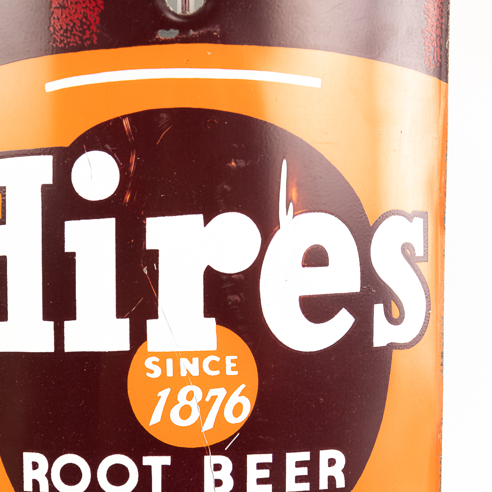 29" Drink Hires Root Beer Advertising Thermometer
