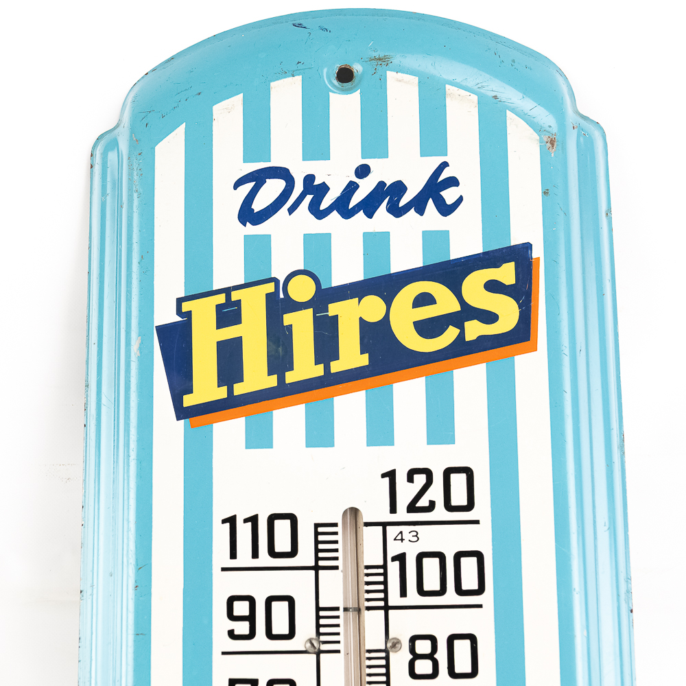 27" Drink Hires Root Beer Advertising Thermometer