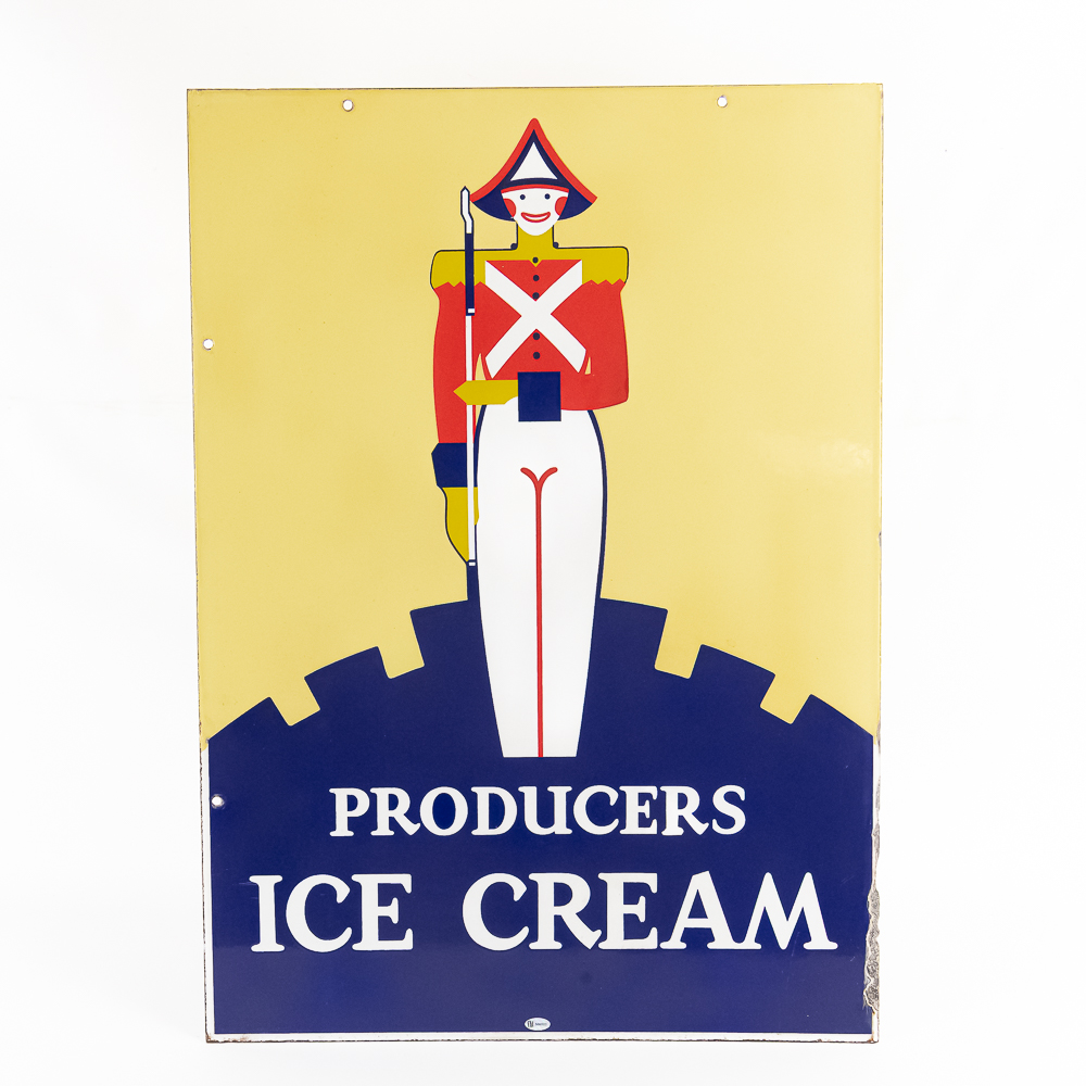 Producers Ice Cream Quality G DSP Advertising Sign