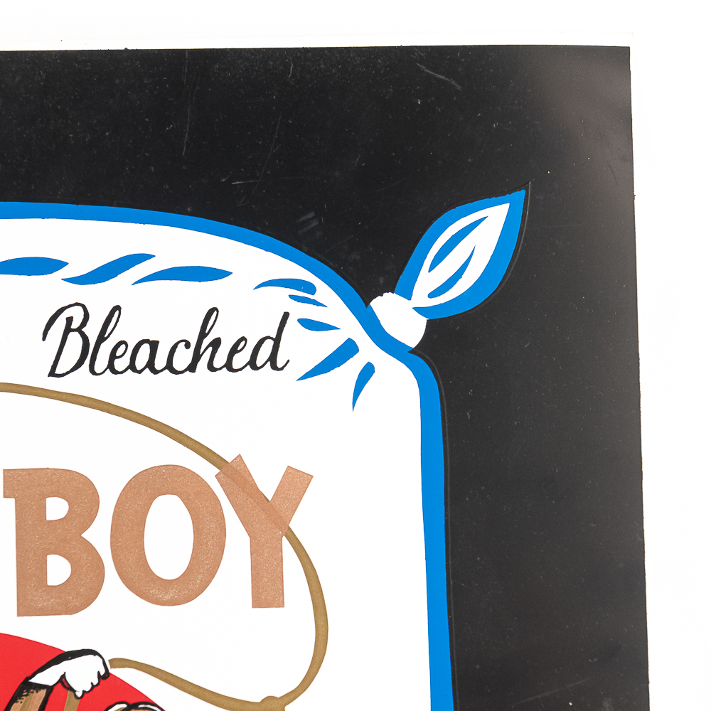 24" Playboy Flour Red Mill SST Advertising Sign