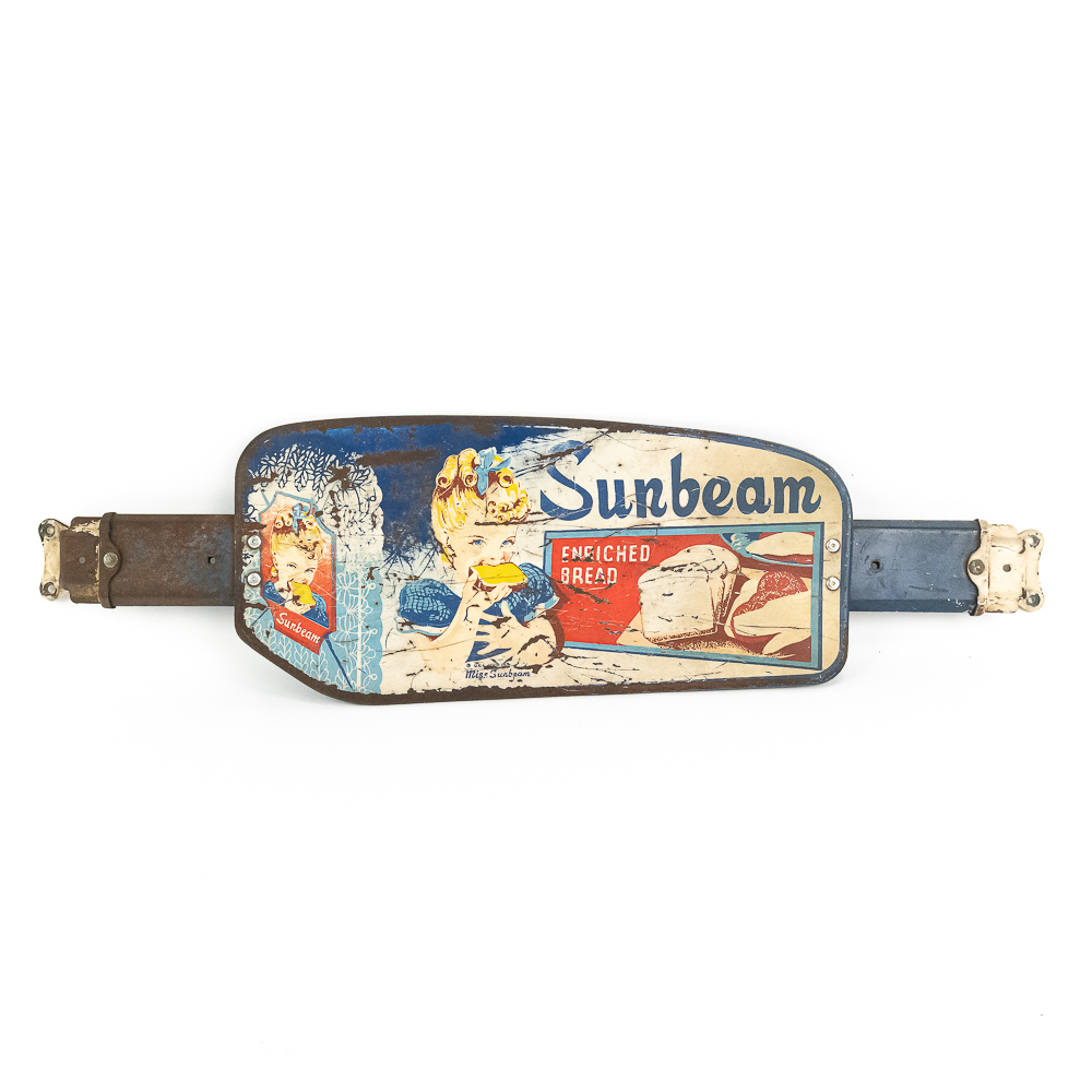 Sunbeam Bread Country Store Door Push Bar Sign