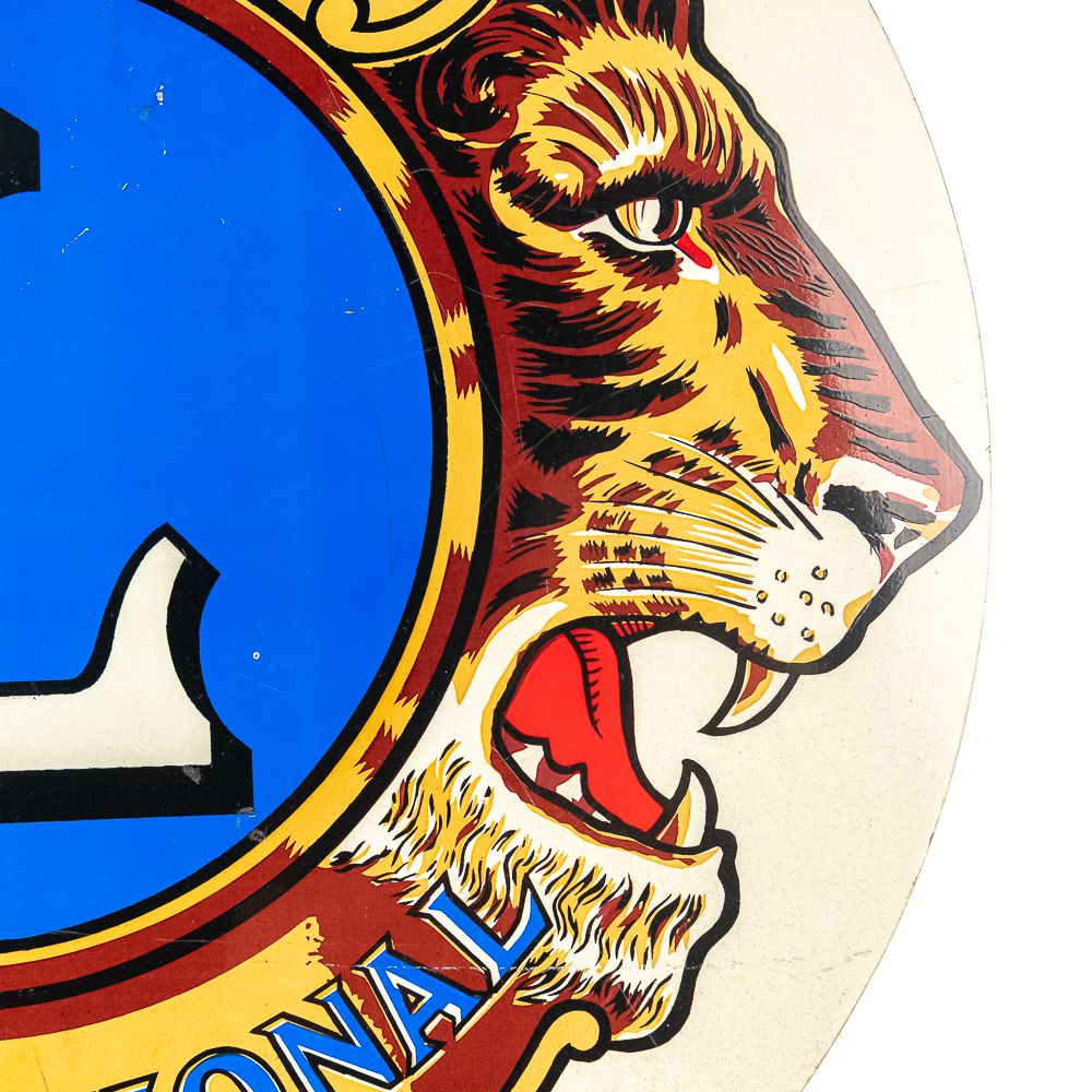 30" Lion's Club Single Sided Advertising Sign