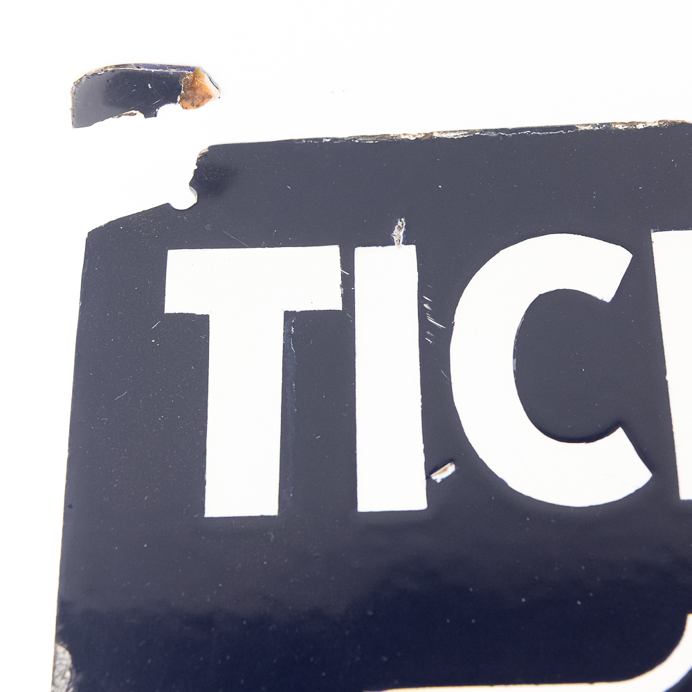 The Greyhound Lines Ticket DSP Advertising Sign