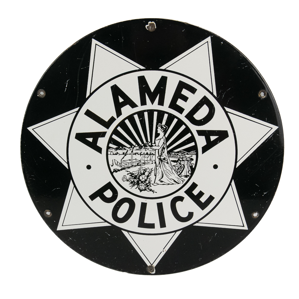 15" Alameda Police SSP Advertising Sign