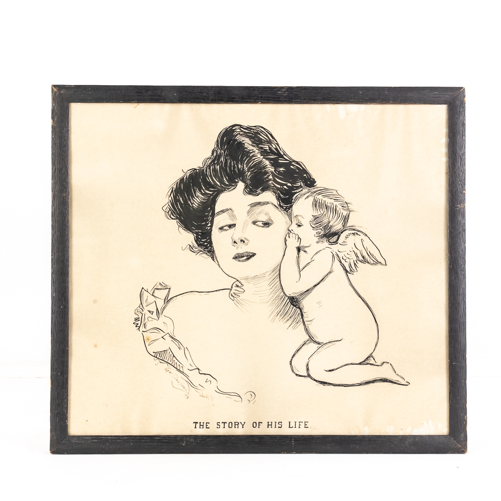 (2) Victorian Framed Prints