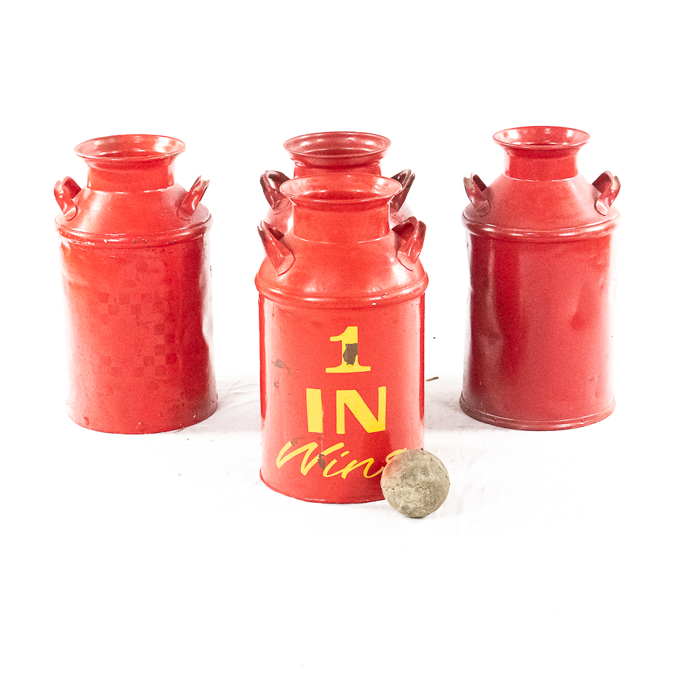 Milk Can Toss Game