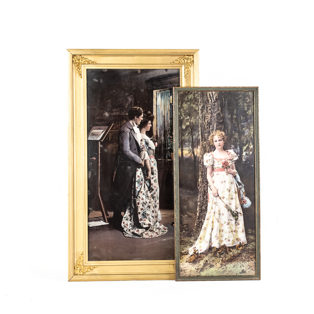(2) Victorian Framed Prints
