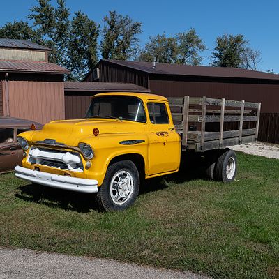 1957 Chevrolet Stake-Bed 2 Ton 6200 Series 10%BP. *10% BUYER'S PREMIUM ON VEHICLES*1957 