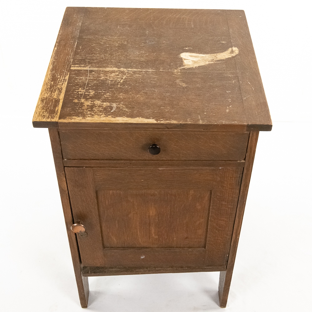 Disc Record Cabinet w/Drawer