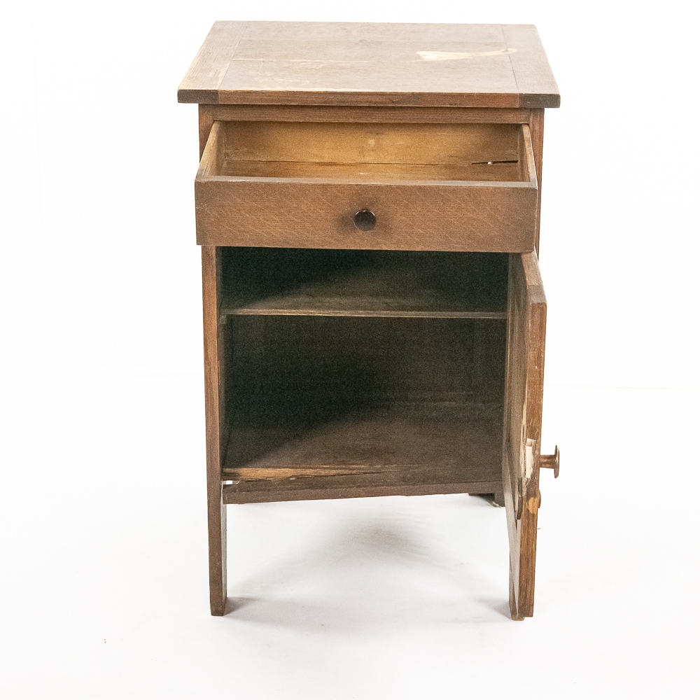 Disc Record Cabinet w/Drawer