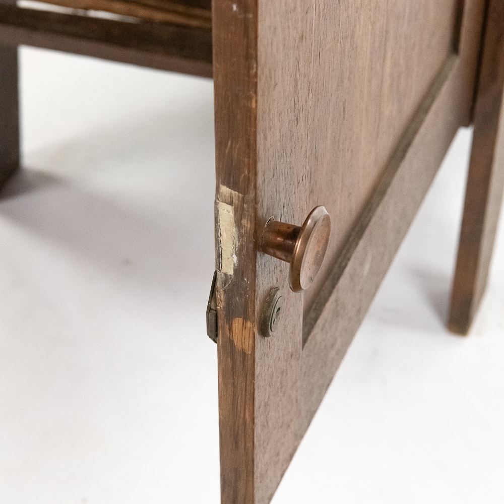 Disc Record Cabinet w/Drawer