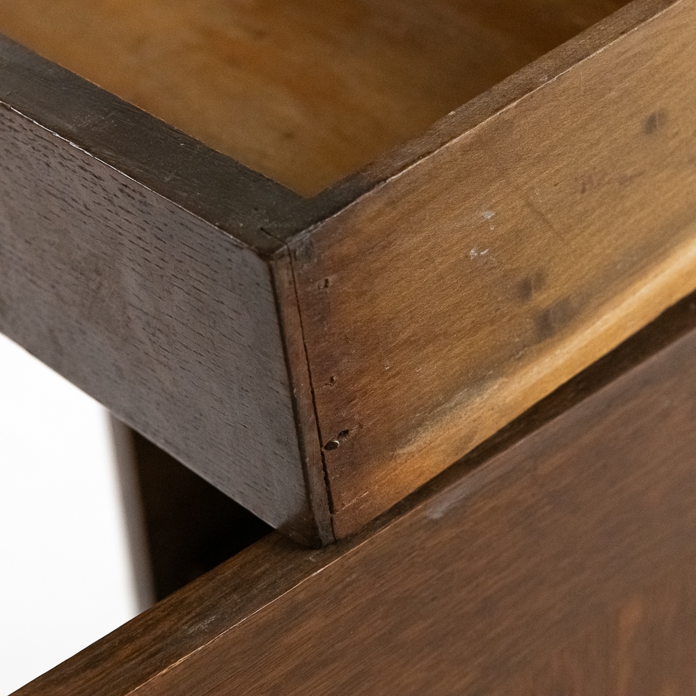 Disc Record Cabinet w/Drawer