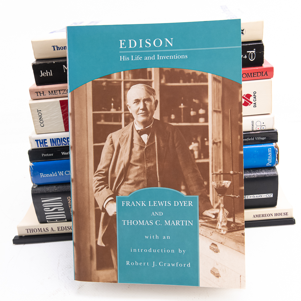11 Edison Biographical Books