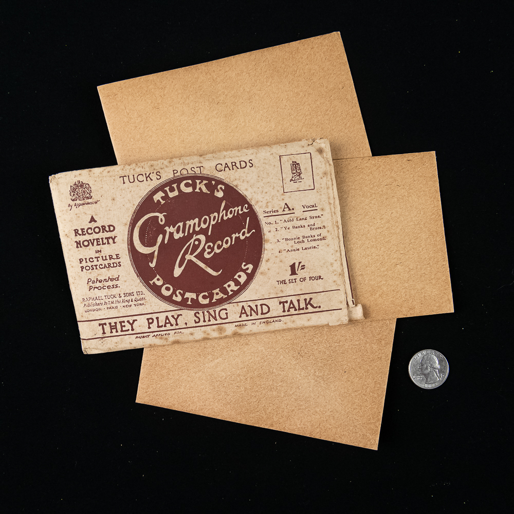 Tuck's Gramophone Record Postcards