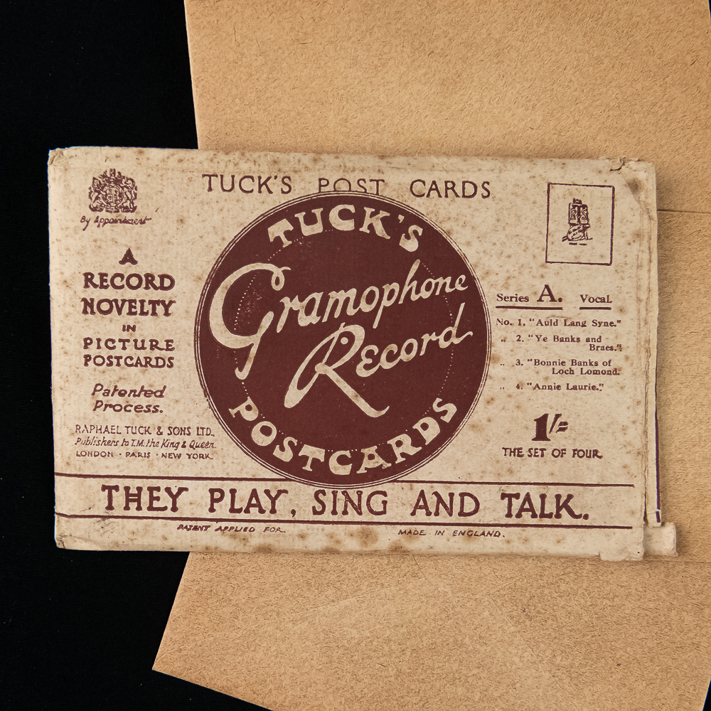 Tuck's Gramophone Record Postcards