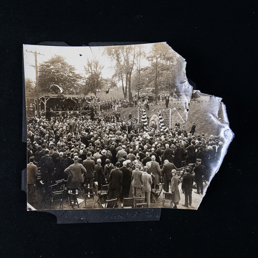 Thomas Edison 1928 Monument Dedication Photo
