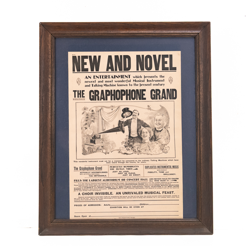 Graphophone Grand Poster