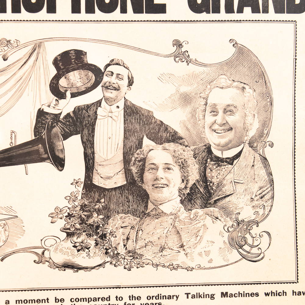 Graphophone Grand Poster