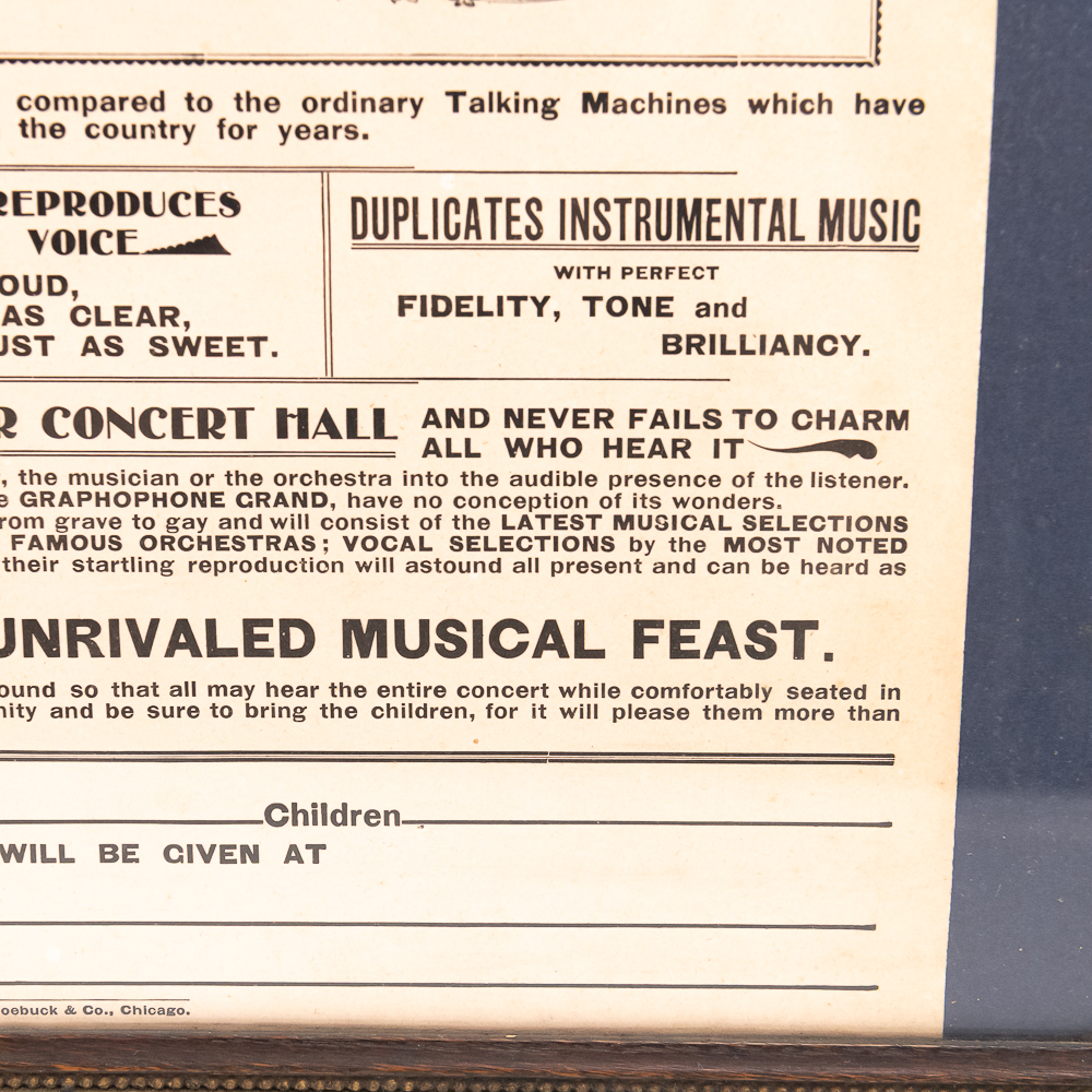 Graphophone Grand Poster