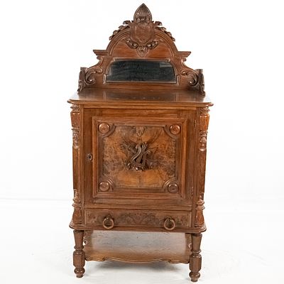 19th Century Victorian Musical Cabinet. An exquisite late 19th-century Victorian music or 