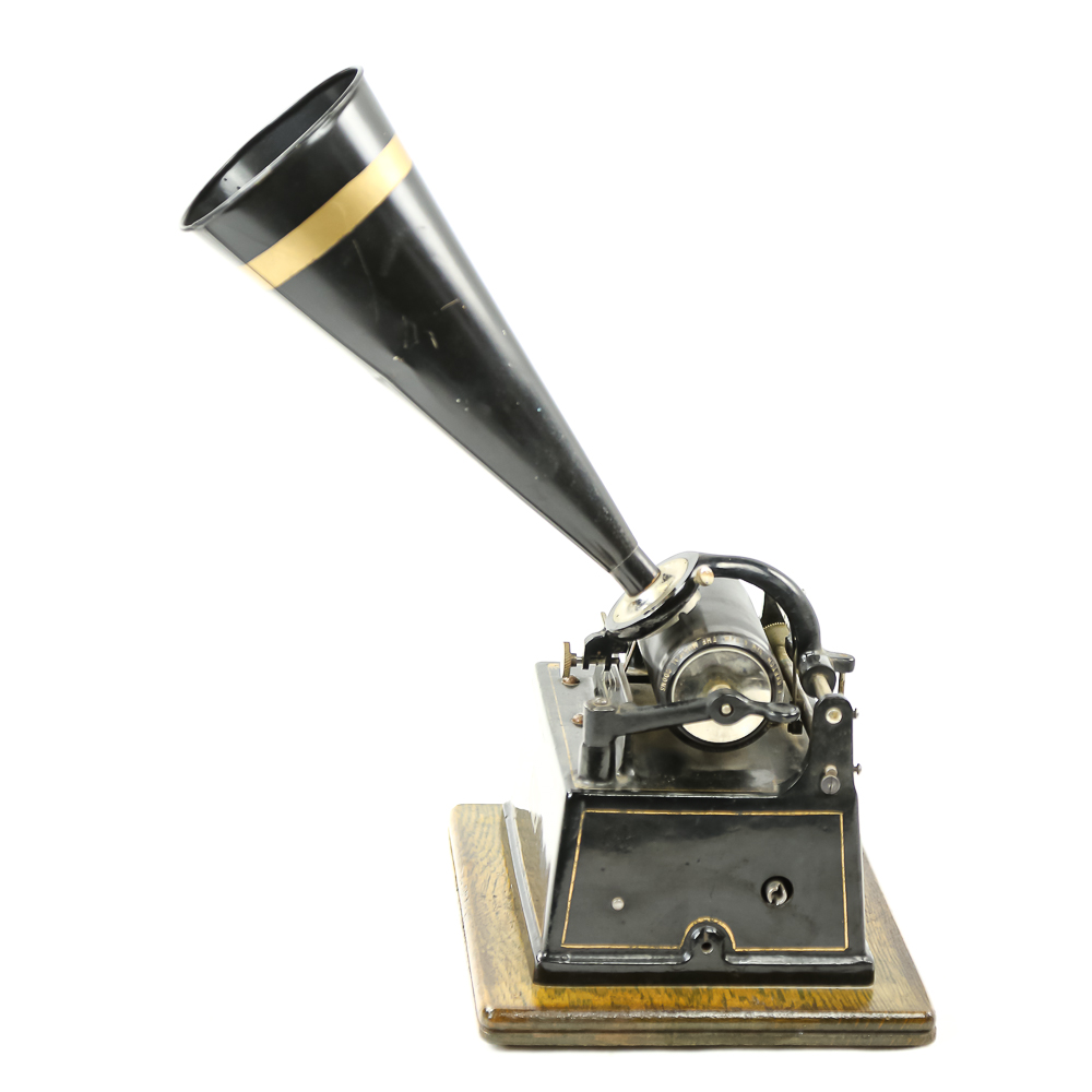 Edison Black Gem Cylinder Phonograph