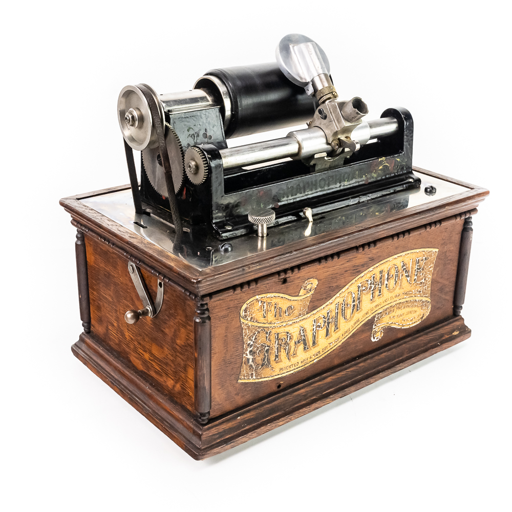 Graphophone AT Cylinder Phonograph