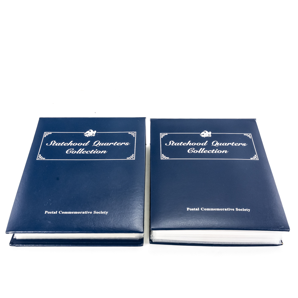 Postal Commemorative Society Statehood 25C V I &II