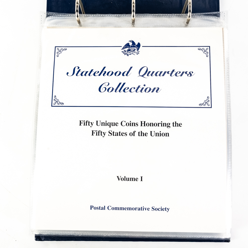 Postal Commemorative Society Statehood 25C V I &II