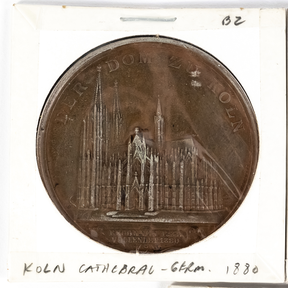 1849 Bruges Hall 1880 Cologne WWI Bronze Medals
