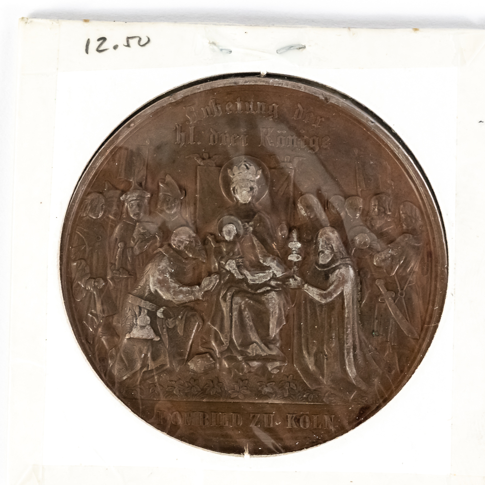 1849 Bruges Hall 1880 Cologne WWI Bronze Medals