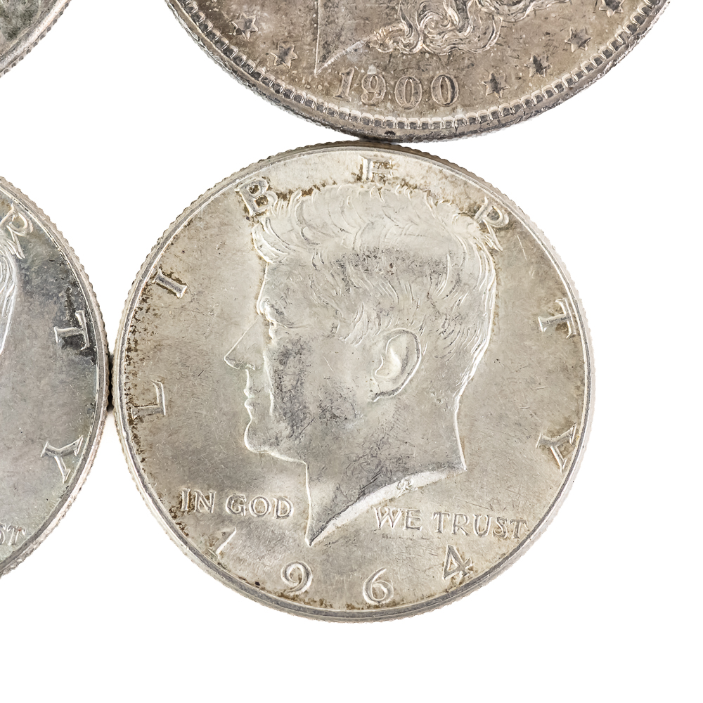 1928-S Key Date Peace Silver Dollar 1900-O Morgan+