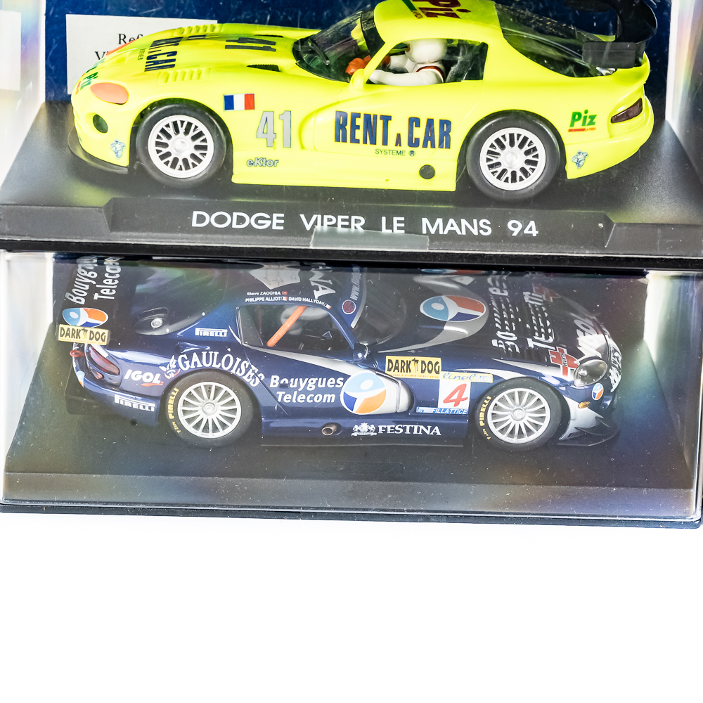 (10) Dodge Viper FLY 1:32 Scale Model Slot Cars