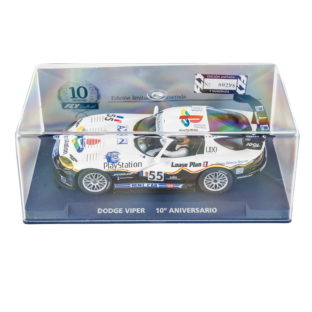 (10) Dodge Viper FLY 1:32 Scale Model Slot Cars