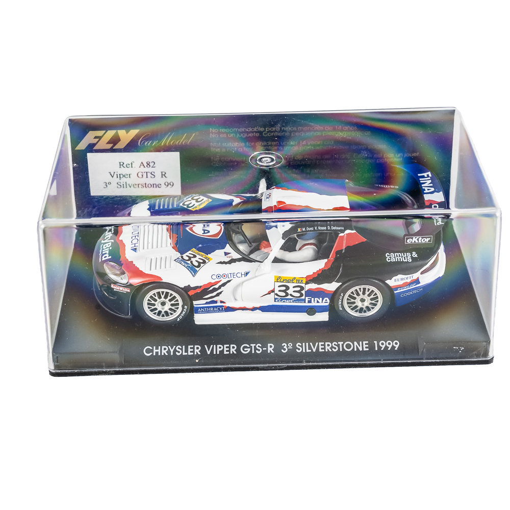 (10) Dodge Viper FLY 1:32 Scale Model Slot Cars