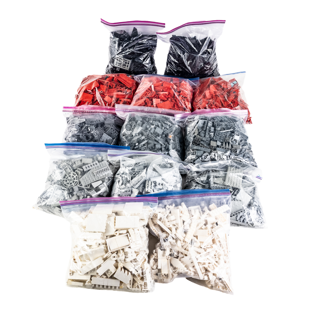 20 Pound Assortment LEGO Mixed Bulk Bricks Blocks