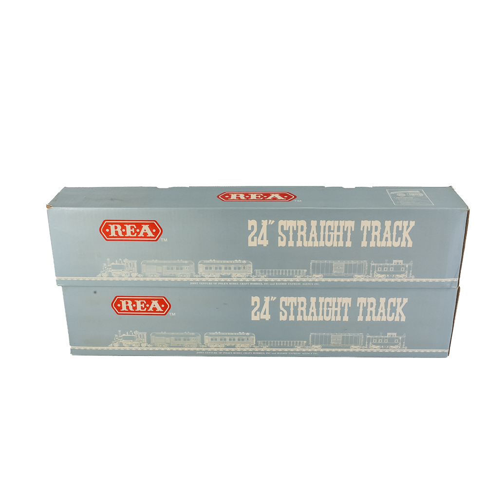 (2) 24" REA Straight G Scale Train Track & Power