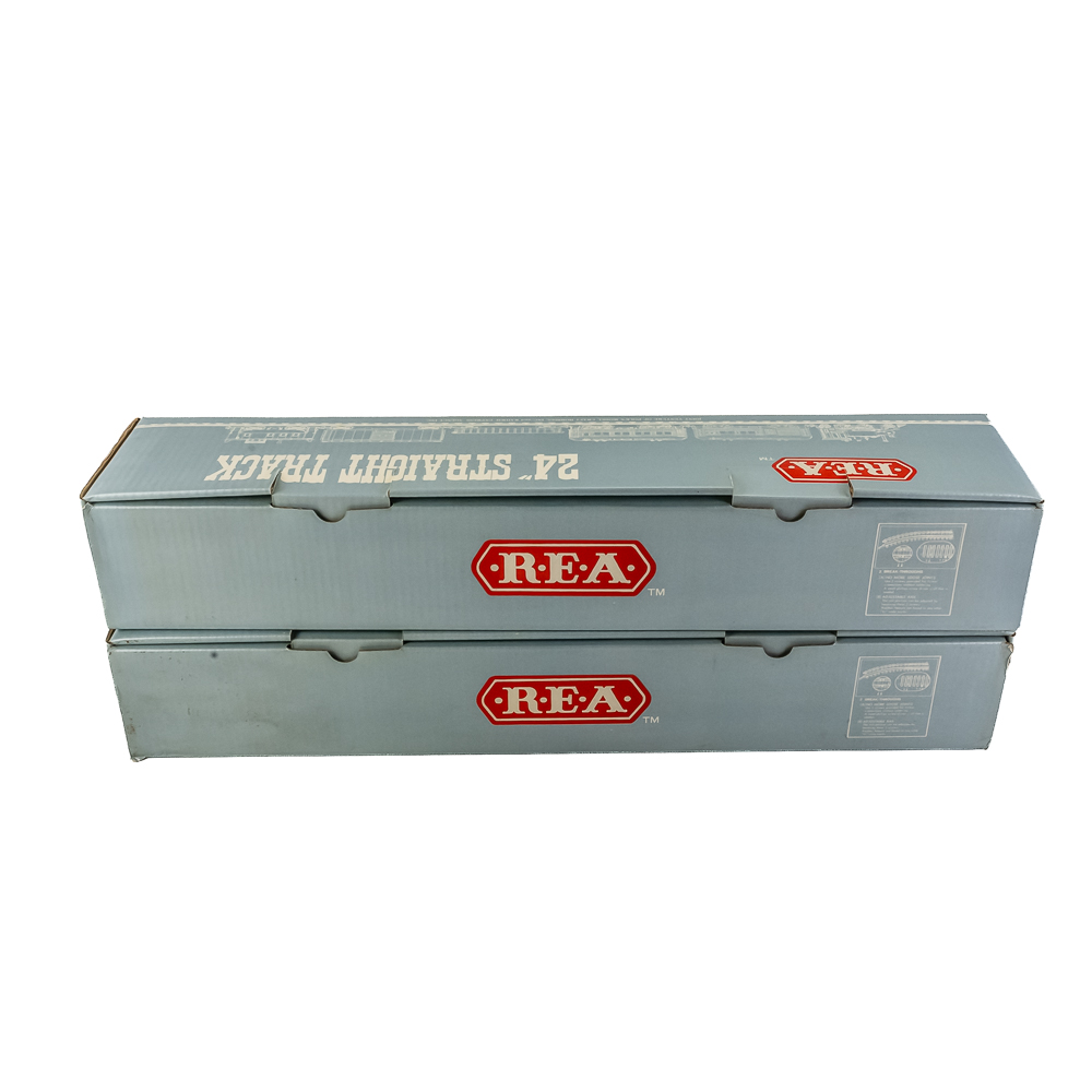 (2) 24" REA Straight G Scale Train Track & Power